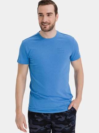 Modré pánské tričko SAM 73 AKCE