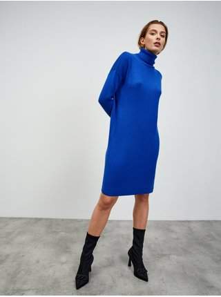 Modré dámské svetrové šaty ZOOT.lab Ellie nejlevnější