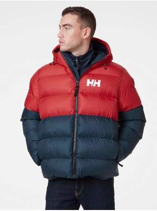 Modro-červená pánská zimní bunda Helly Hansen Active Puffy
