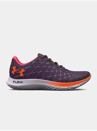 Oranžovo-fialové dámské sportovní tenisky Under Armour UA W FLOW Velociti Wind 2