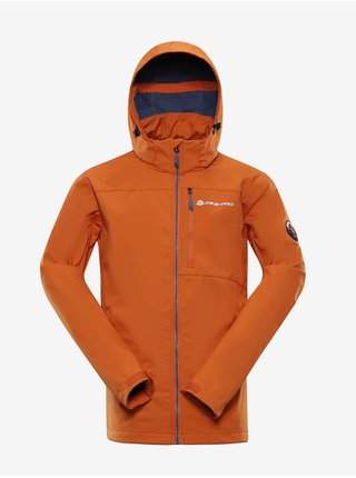 Oranžová pánská softshellová bunda Alpine Pro NOOTK 8