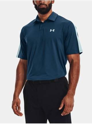 Petrolejové pánské sportovní polo tričko Under Armour T2G Blocked
