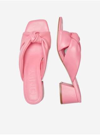 Růžové dámské sandály ONLY Aylin AKCE