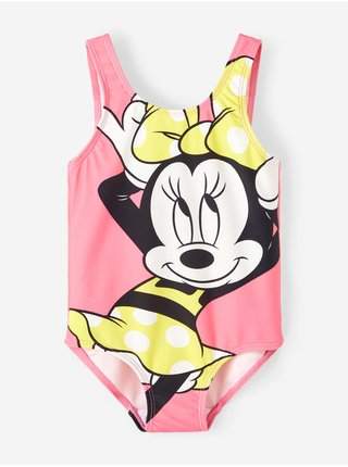 Růžové holčičí plavky name it Mosa Minnie