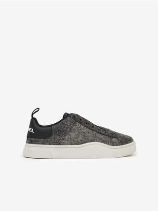 Šedé dámské slip on tenisky Diesel nejlevnější