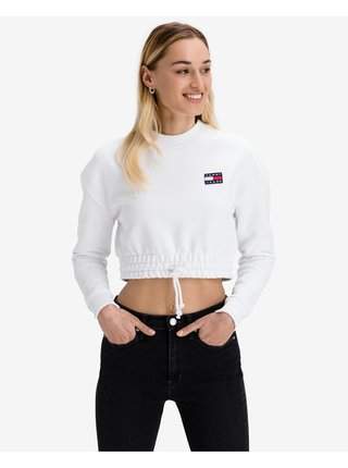 Super Cropped Badge Mikina Tommy Jeans
