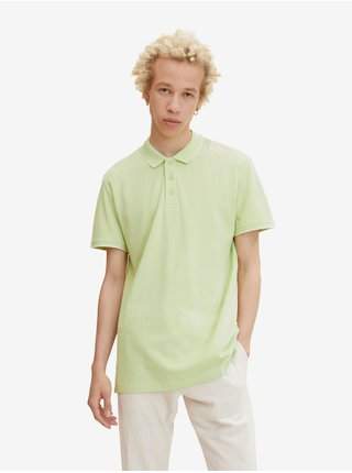 Světle zelené polo tričko Tom Tailor Denim LEVNĚ
