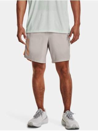 Světle šedé pánské sportovní kraťasy Under Armour