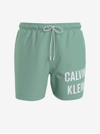 Světle zelené pánské plavky Calvin Klein Underwear