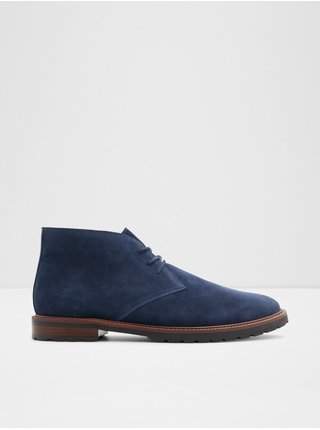 Tmavě modré pánské kotníkové boty Aldo Malrose nejlevnější