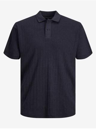 Tmavě modré polo tričko Jack & Jones Connor VÝPRODEJ