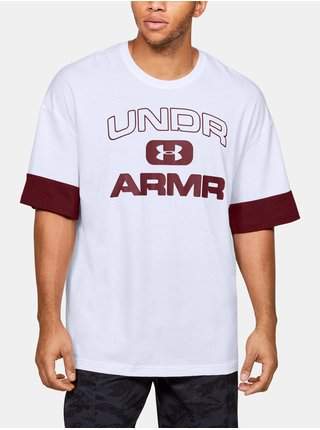 Tričko Under Armour MOMENTS SS TEE - bílá