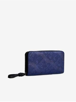 Tmavě modrá dámská peněženka Desigual Logorama Fiona SLEVA