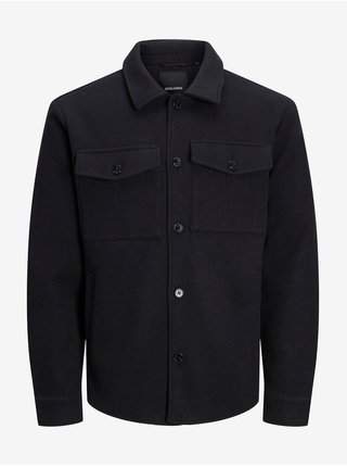 Tmavě modrá lehká košilová bunda Jack & Jones Blastellar