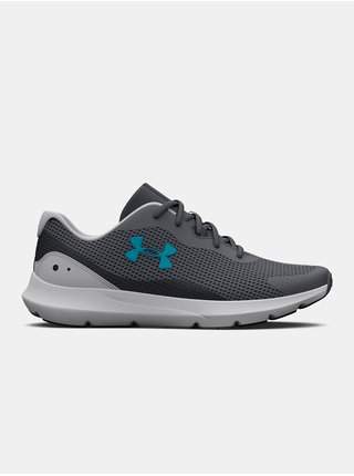 Tmavě šedé pánské sportovní tenisky Under Armour UA Surge 3