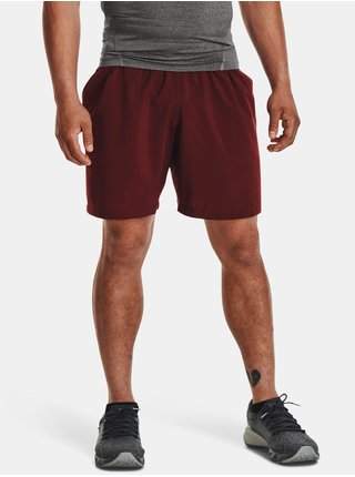 Vínové pánské kraťasy Under Armour UA Woven Graphic Shorts