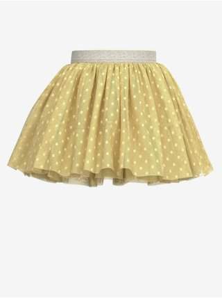 Žlutá holčičí puntíkovaná sukně name it Vabo
