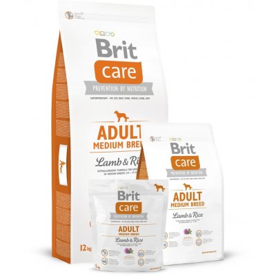 TOP 5. - Brit Care Adult Medium Breed Lamb & Rice 12 kg