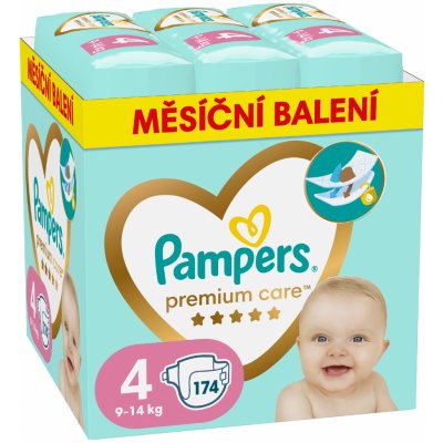 TOP 3. - Pampers Premium Care 4 174 ks