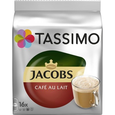 TOP 4. - Tassimo Jacobs Cafe Au Lait 16 porcí