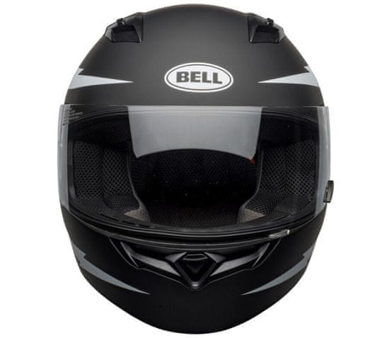 Bell Helma na moto Qualifier Z-Ray - matte black/white vel. 2XL