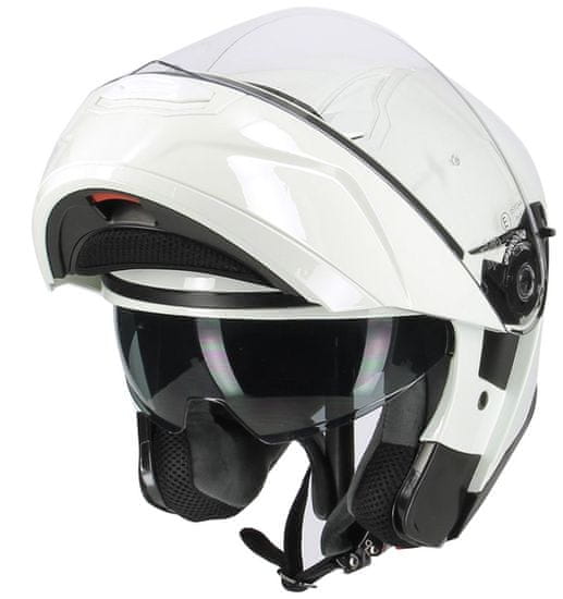 Kappa Kv31 Modulární helma s dvojitým hledím Arizona Glossy White DO 3000 KČ