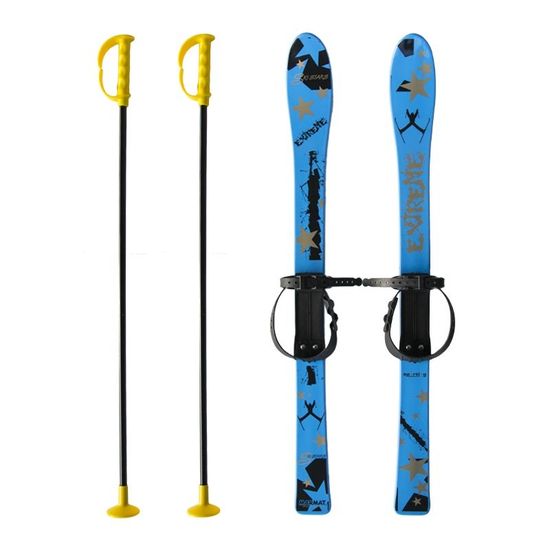 Master Baby Ski 90 cm - dětské plastové lyže - modré DO 5000 KČ