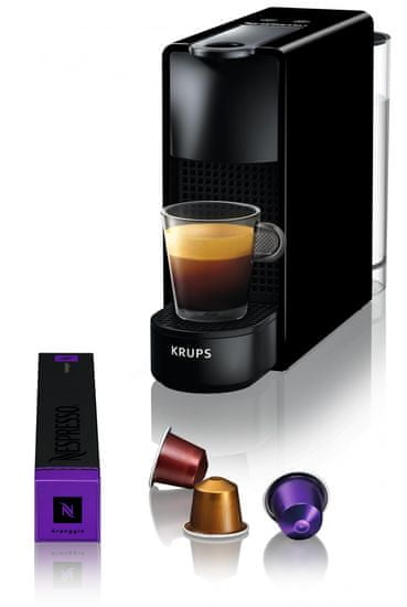 Nespresso kávovar na kapsle Krups Essenza Mini, černý XN1108 LEVNĚ