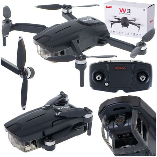 Syma W3 2,4GHz 5G wifi RC dron EIS 4K kamera VÝPRODEJ