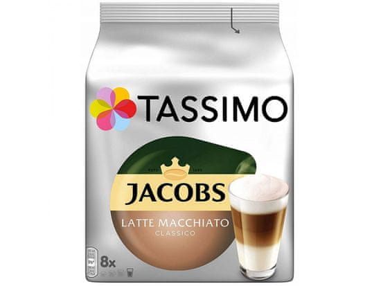 sarcia.eu TASSIMO Kapsle Jacobs Classic Latte Macchiato 8 Kapsle VÝPRODEJ