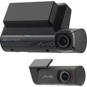 Autokamera Mio MiVue 955W Dual 4K GPS (s 2.5K zadní kamerou)
