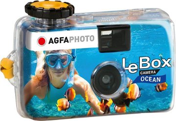 AgfaPhoto Jednorázový fotoaparát LeBox Ocean 400/27 ALZA