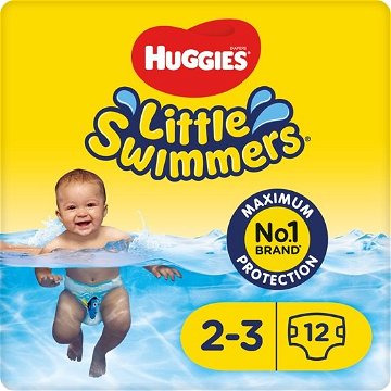 HUGGIES Little Swimmers vel. 2/3 (12 ks) DO 500 KČ
