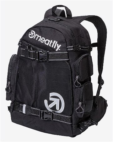 Meatfly WANDERER Backpack, Black LEVNĚ