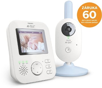 Philips AVENT Baby video monitor SCD835 LEVNĚ