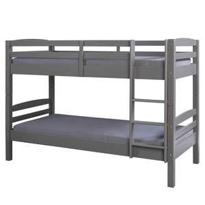 AURÉLIUS, šedá, 90x200 cm Patrová postel