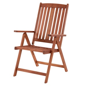 FANO, akáciové dřevo Polohovací zahradní židle