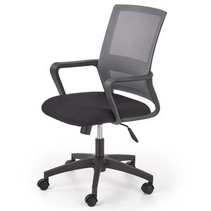 MOERU, černá/šedá Kancelářská židle