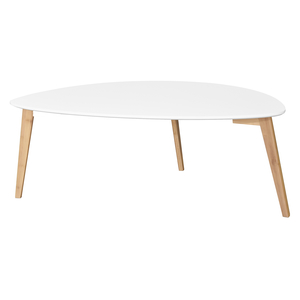 OLTEN 1, přírodní/bílá Konferenční stolek