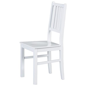 WESLEY, bílá Jídelní židle