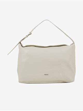Béžová dámská kabelka Calvin Klein Elevated Soft Shoulder Bag nejlevnější