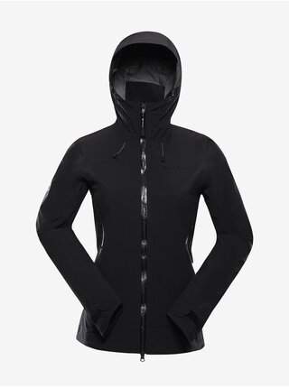 Černá dámská sportovní bunda ALPINE PRO Gora vodoodpudivé bundy