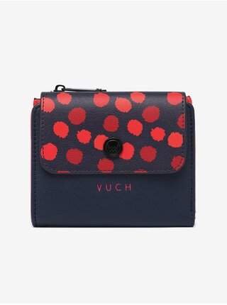 Červeno-modrá dámská vzorovaná peněženka VUCH Fifi