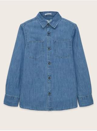 Modrá klučičí džínová košile Tom Tailor výprodej