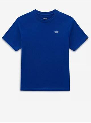 Modré klučičí tričko VANS Left Chest Logo