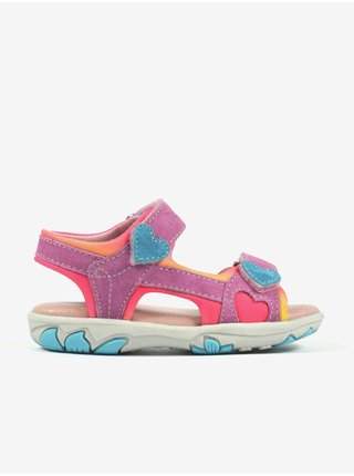 Růžové holčičí sandály Richter