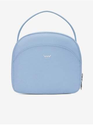 Světle modrá dámská kožená kabelka/batoh VUCH Lori