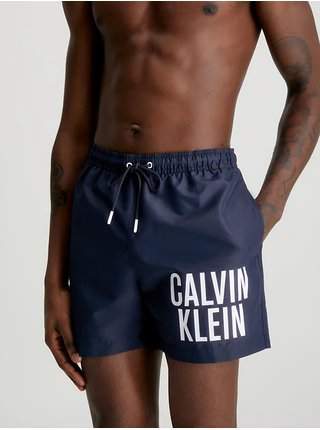 Tmavě modré pánské plavky Calvin Klein Underwear