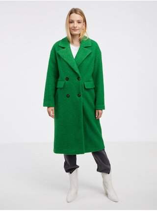 Zelený dámský kabát ONLY Valeria