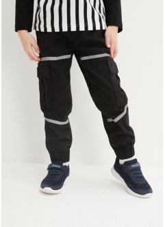 Chlapecké cargo kalhoty s reflexními prvky